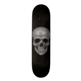 Realistic Skull Skateboard