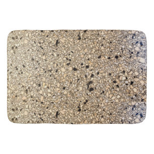 Realistic Terrazzo Alla Venezia Texture Loft Decor Bath Mat
