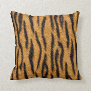 Tiger Print Pillows Decorative Throw Pillows Zazzle