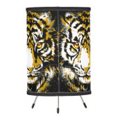 Realistic Tiger Lamp - Cool Tiger Head Drawing (Back)