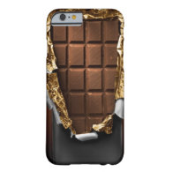 Realistic Unwrapped Chocolate Bar iPhone 6 case