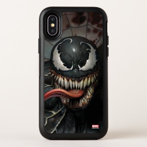 Realistic Venom Illustration OtterBox Symmetry iPhone XS Case