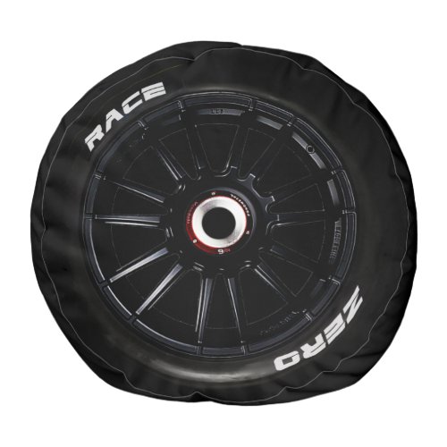 Realistically Race Tire Racing Slick Tyre Lover  Pouf