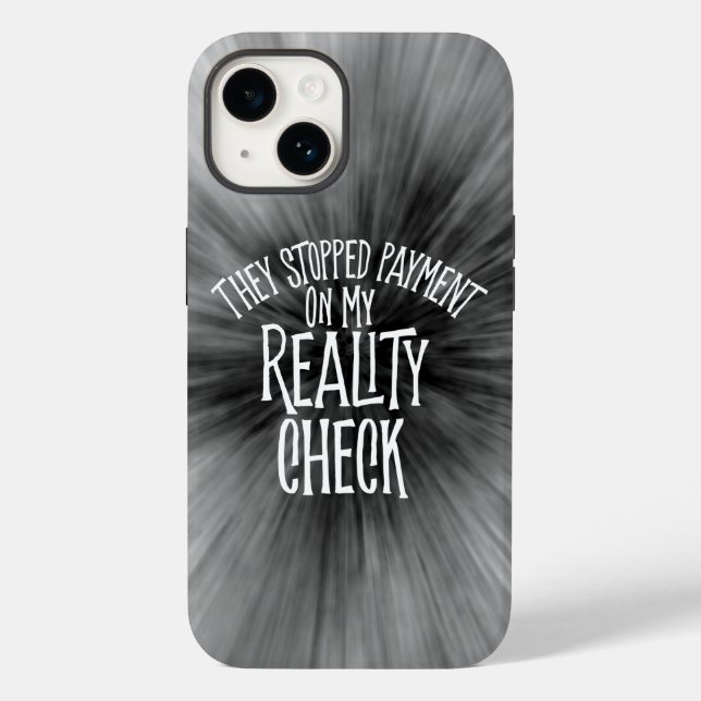Reality Check Case-Mate iPhone Case (Back)