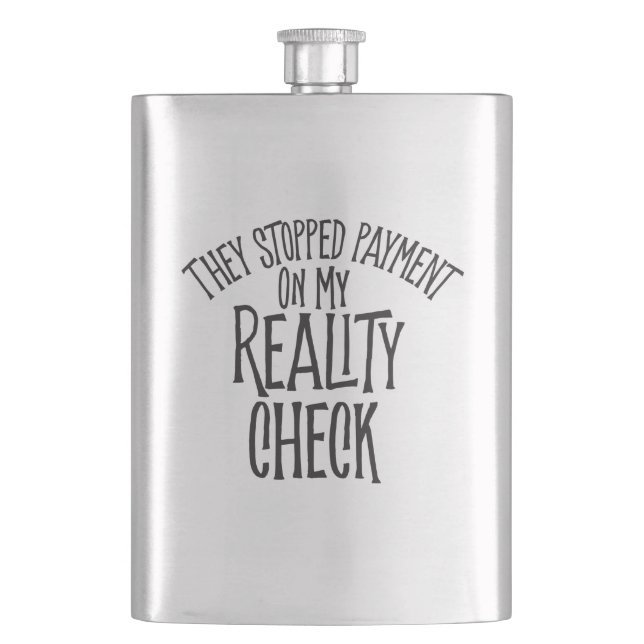Reality Check Flask (Front)