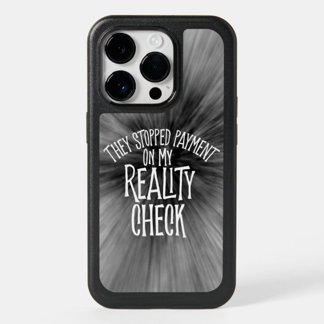 Reality Check OtterBox iPhone Case (Back)