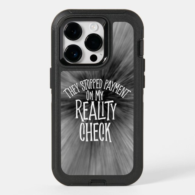 Reality Check OtterBox iPhone Case (Back)