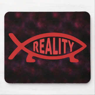 Reality Darwin Fish Mouse Pad