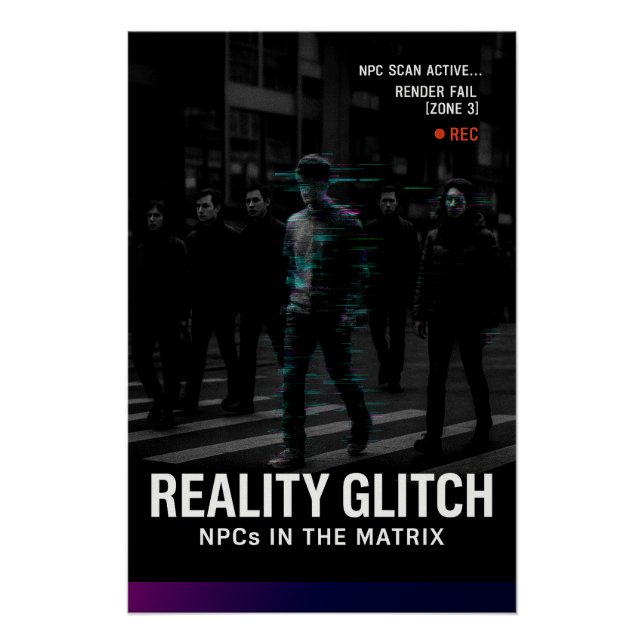 Reality Glitch - Render Fail [Zone 3] Poster (Front)
