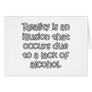 Reality Is An Illusion Cards