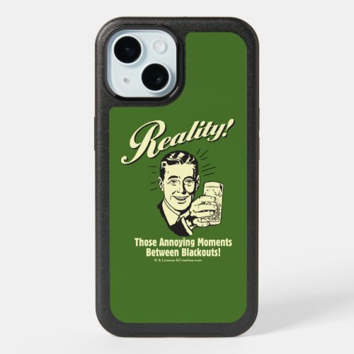 Reality Moments Between Blackouts iPhone 15 Case