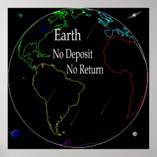 Reality Of Earth Poster