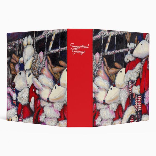 Reality on Vacation 3 Ring Binder (Background)