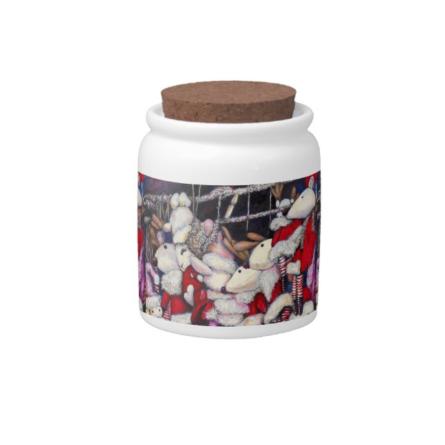 Reality on Vacation Candy Jar (Front)