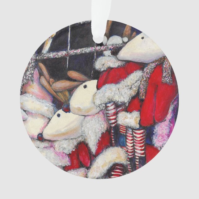 Reality on Vacation Ornament (Front)