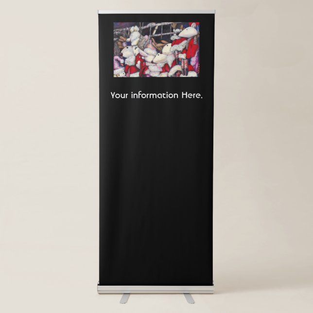 Reality on Vacation Retractable Banner (Front)