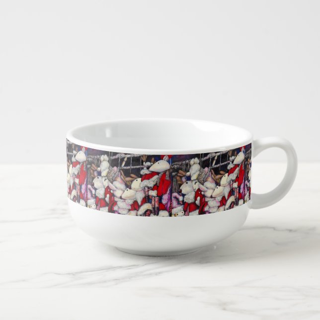 Reality on Vacation Soup Mug (Left)