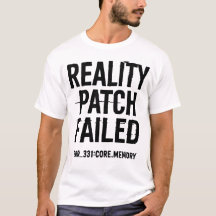Reality Patch Failed - Glitched Typography