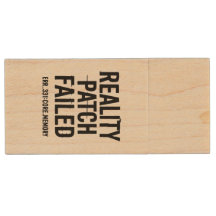 Reality Patch Failed - Glitched Typography
