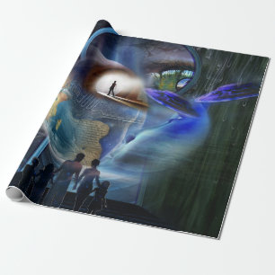 Reality Shifters book illustrations Wrapping Paper