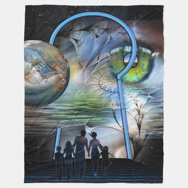 Reality Shifters Fleece Blanket (Front)