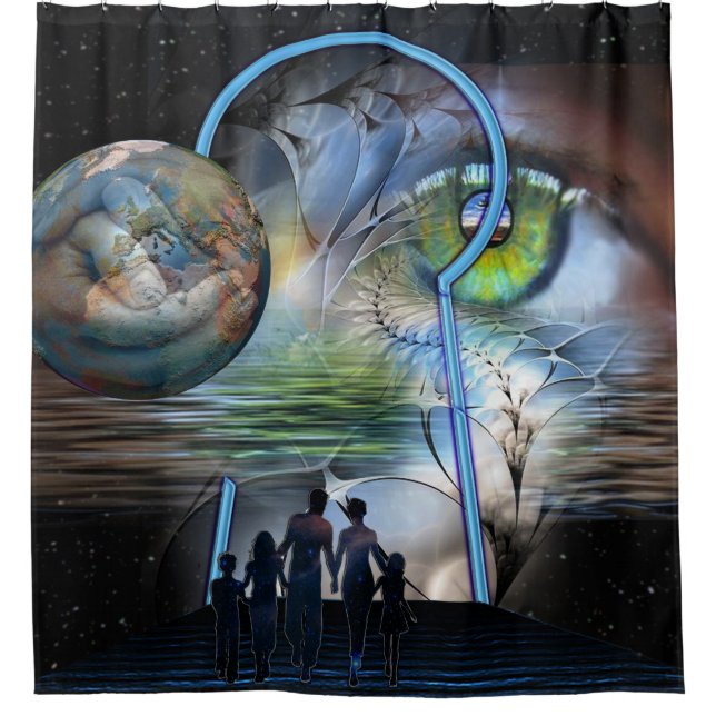 Reality Shifters Shower Curtain (Front)