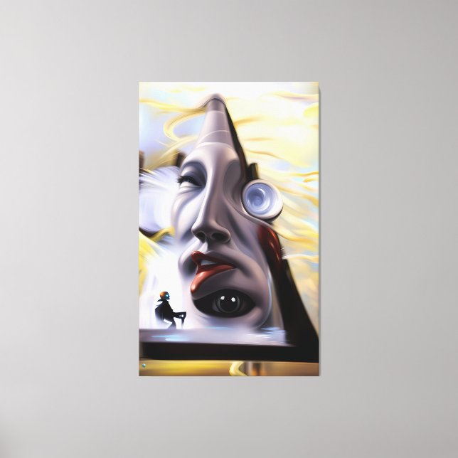 Reality's Side Effects - Ken Gage Art Canvas Print (Front)