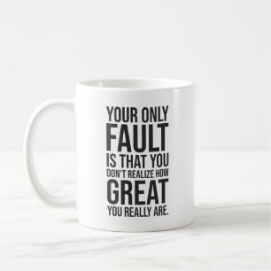 Realize How Great You Are - Gym, Hustle, Success Coffee Mug