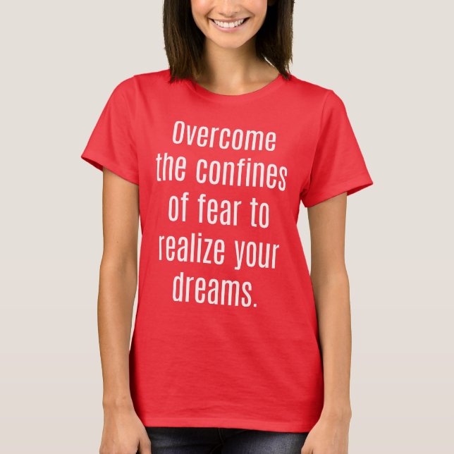 Realize Your Dreams Women's Basic T-Shirt (Front)