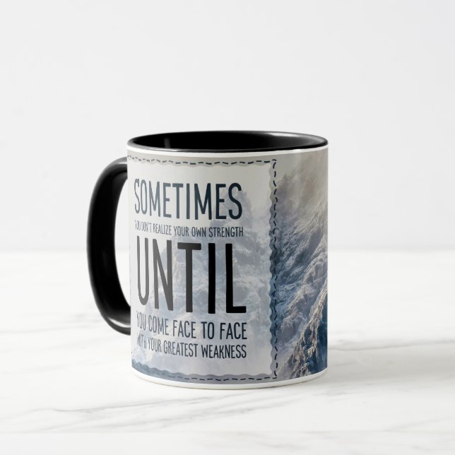 Realize Your Own Strength Mug (Front Left)