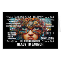 REALLY BIG Card - Free at Last - See Back