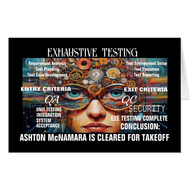 REALLY BIG Graduation Card - See Back (Front Horizontal)