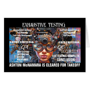 REALLY BIG Graduation Card - See Back