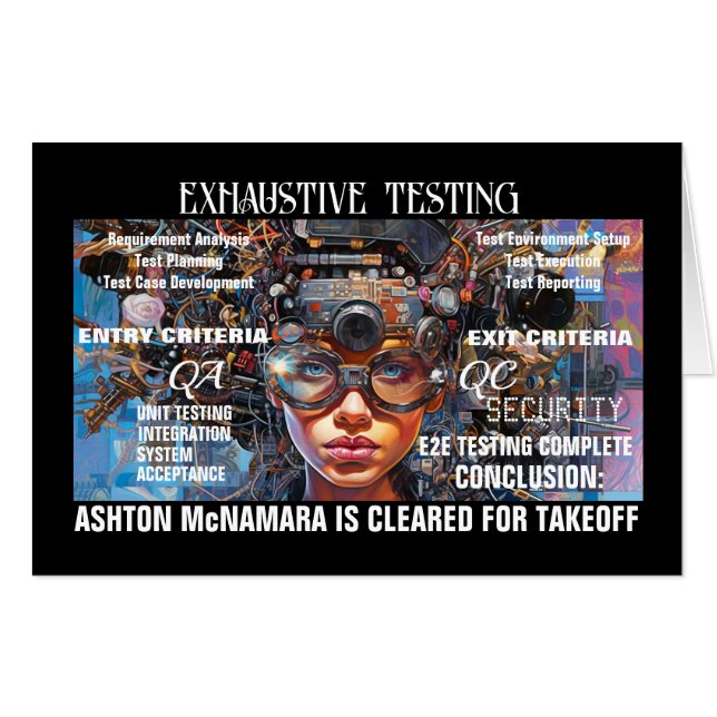 REALLY BIG Graduation Card - See Back (Front Horizontal)