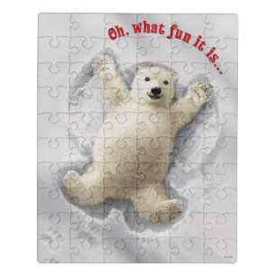 Really Big Snow Angel Jigsaw Puzzle