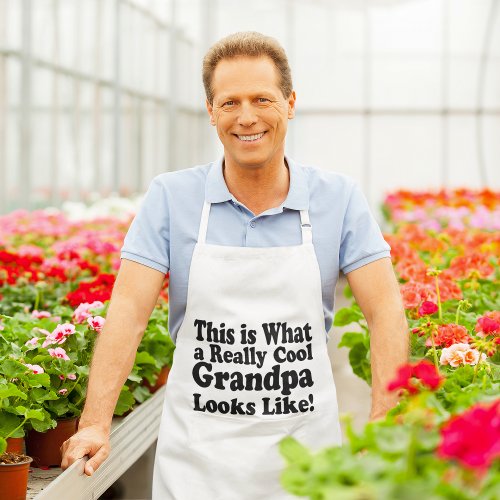 Really Cool Grandpa Apron