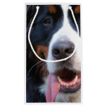 Really Cute Bernese Mountain Dog Small Gift Bag