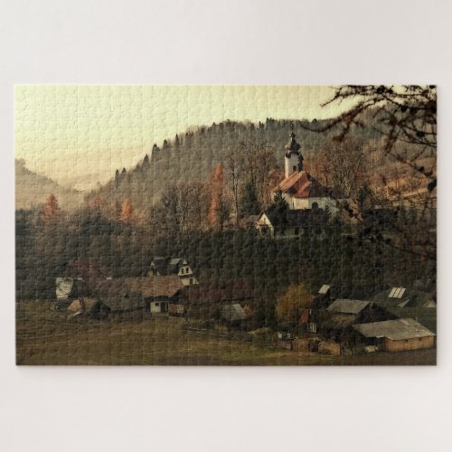 Really Difficult Jigsaw Puzzles Autumn Village