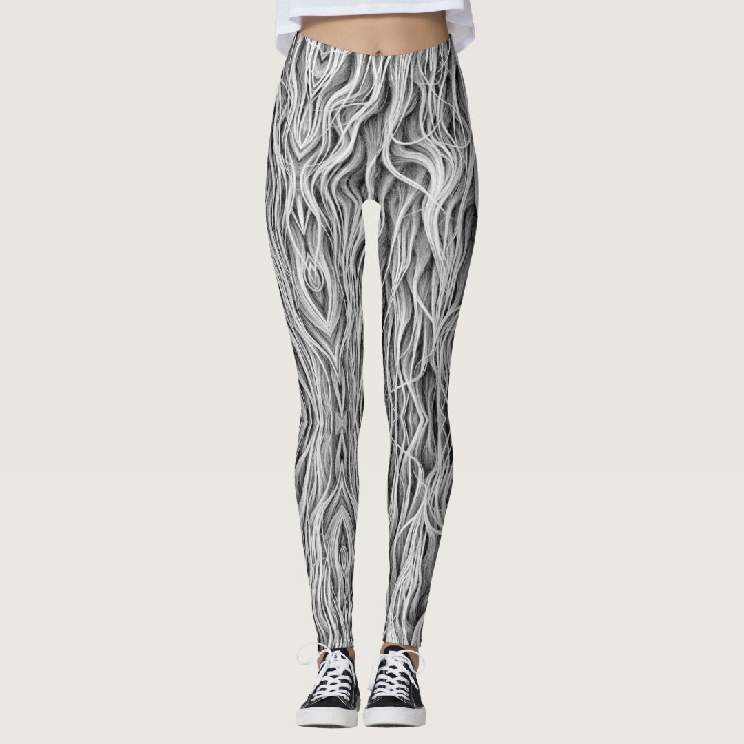 Really Hairy Legs Leggings | Zazzle