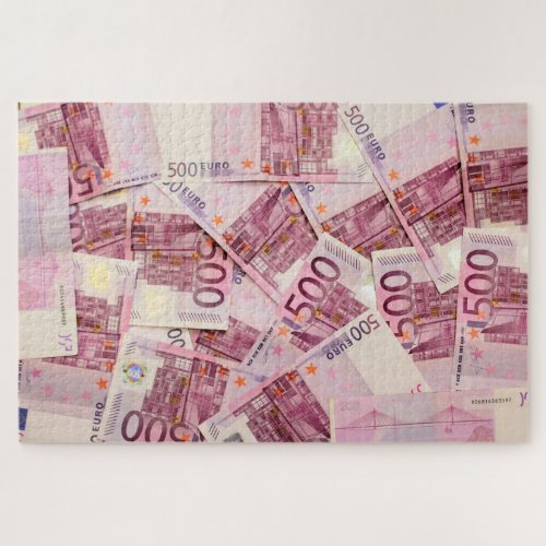 Really impossible euros money jigsaw puzzle