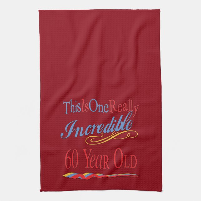 Really Incredible 60 Year Old Kitchen Towel (Vertical)