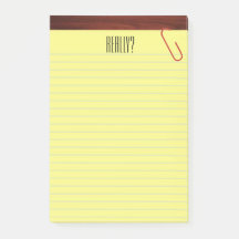 post it pad on desktop