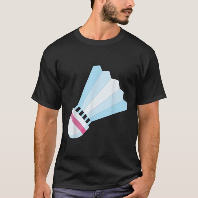 Really Like Badminton Shuttle Birdie 9  T-Shirt (Front)