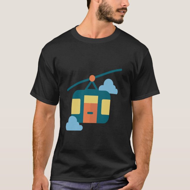 Really Like Cablecars Cable Car T-Shirt (Front)