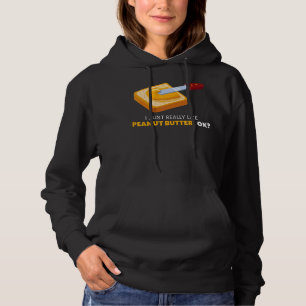 Really Like Peanut Butter Jelly Food Graphic Hoodie