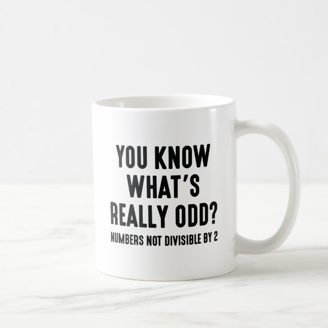 Really Odd Coffee Mug (Right)