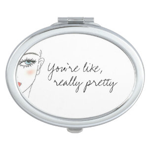 Really Pretty Compact Mirror