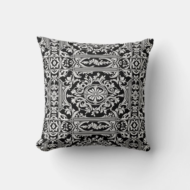 Really Regal Throw Pillow (Front)