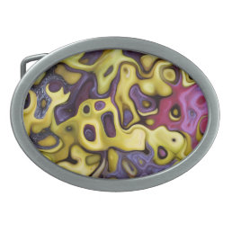 Really Revolting Funky Purple, Yellow Belt Buckle