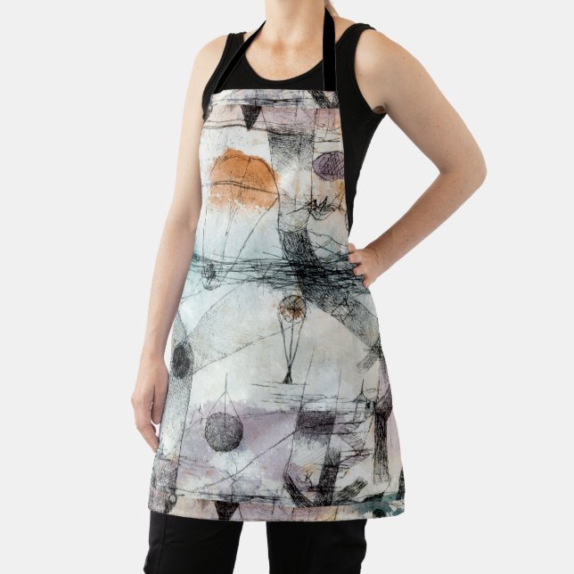 Realm of Air Paul Klee Abstract Expressionist Apron (Insitu)